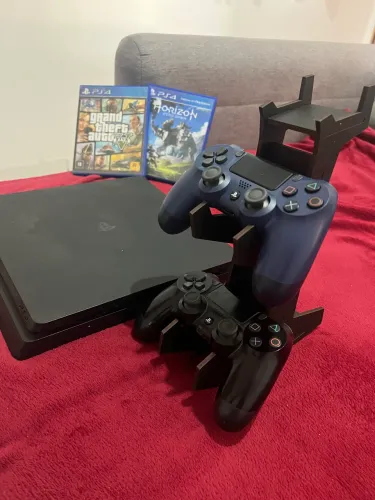 Ps4 Slim 1TB 2 Controles Originais