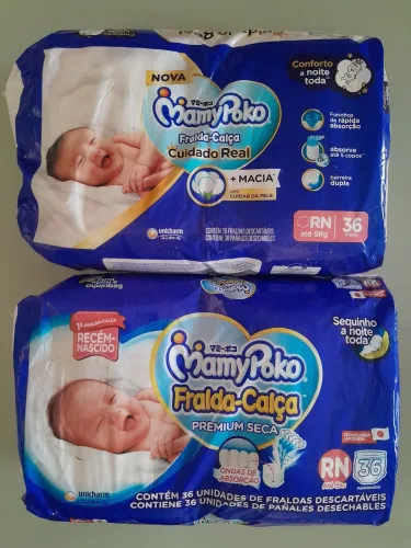 Fralda Calça RN