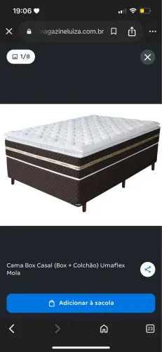 Cama de Casal Box