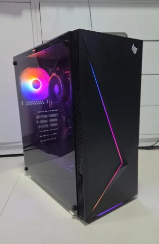 PC GAMER RYZEN 5 3400G + B450m Gigabyte + 16gb DDR4 2666 +  ÓTIMO P/ VALORANT GTAV LOL ETC