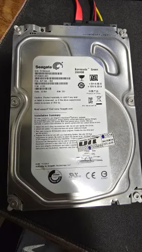 HD Seagate Barracuda Green 2TB Sata 3,5"