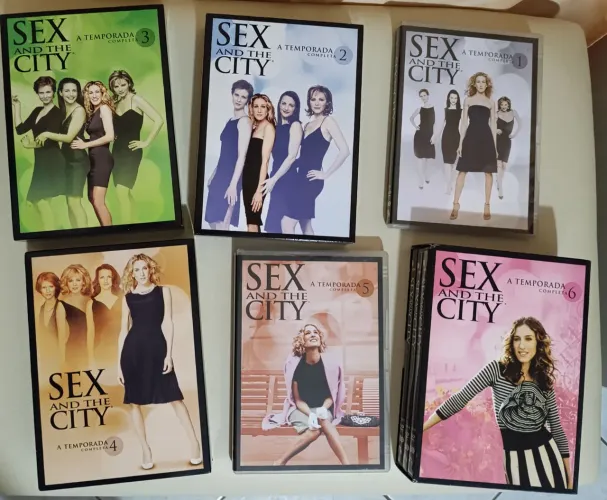***NÃO ACEITO OFERTAS*** Sex and the City 6 temporadas completas ORIGINAIS!
