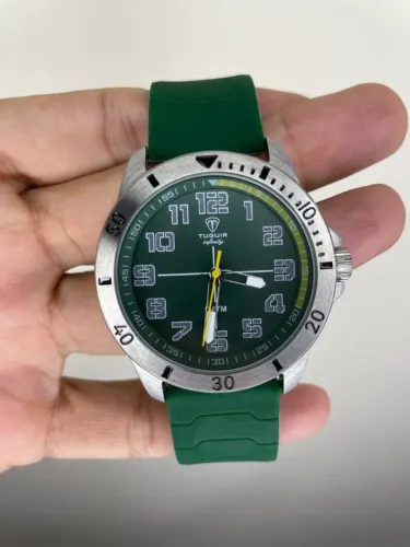 RELOGIO TUGUIR ESPORTIVO PROVA DAGUA ATÉ 50 METROS CAIXA DE 42MM