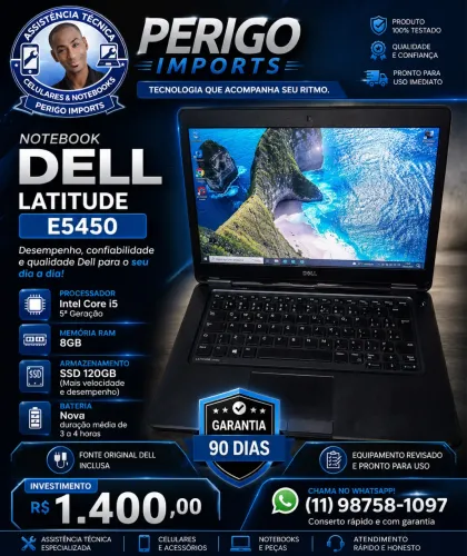 Notebook Dell latitude E5450