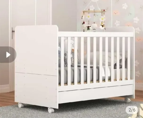 Berço branco novo
