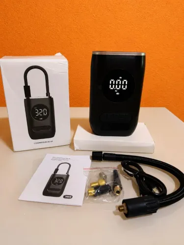 Novo (Mini compressor) Bomba de ar (Aceito cartão)