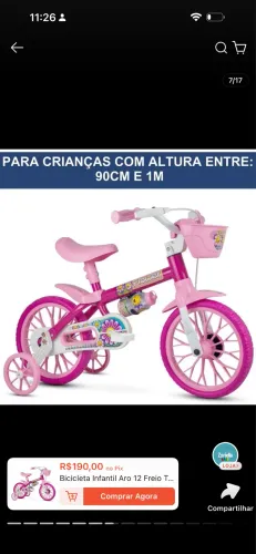 Bicicleta infantil
