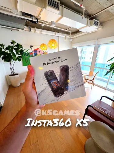 Insta360 X5 8K 360 Action Com - Lacrado - ESCRITÓRIO ABC SP 