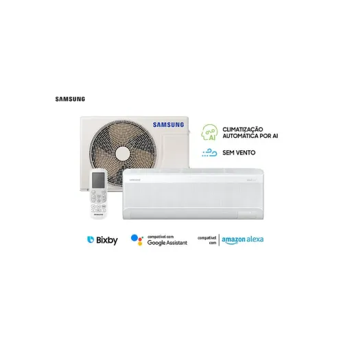 Ar-condicionado Split Samsung 12.000 BTUs Digital Inverter Novo Nota Ultra AI Frio Wind