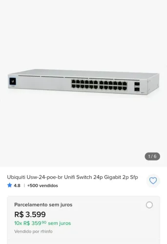 Switch 24 portas