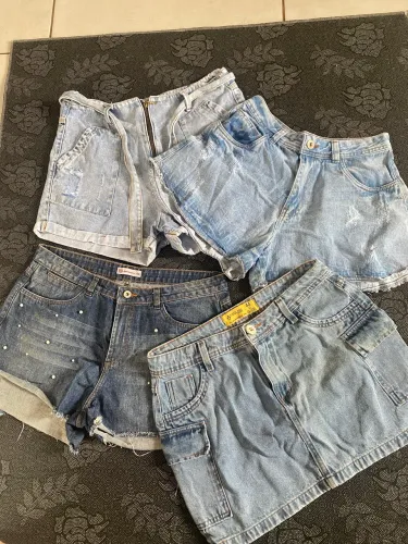 SHORT E UMA MINI DAUA CARGO VESTE TM 42