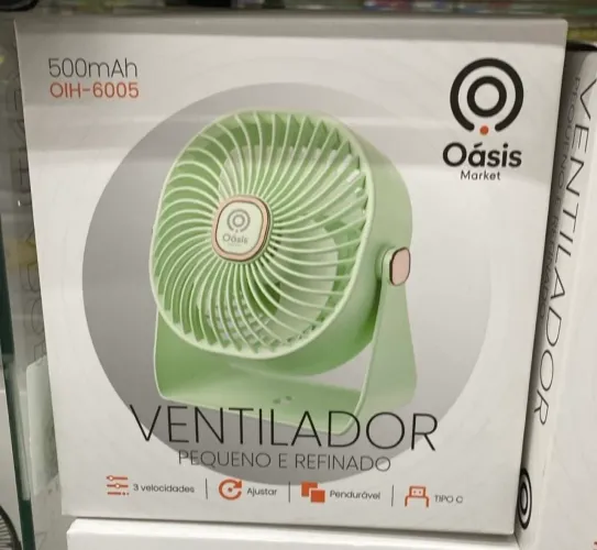 Ventilador portátil de mesa