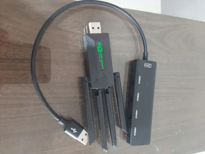 Hub e adaptador wiresless