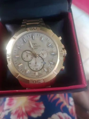 Relógio Tchenos legacy série ouro, original,semi-novo, usado 2 vezes na caixinha intacto