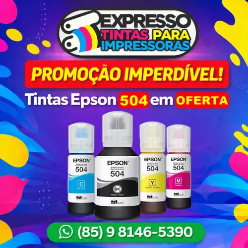 Tinta Epson 504 Em Promoção. Pronta Entrega. Aceitamos Cartões e Fazemos Entregas.