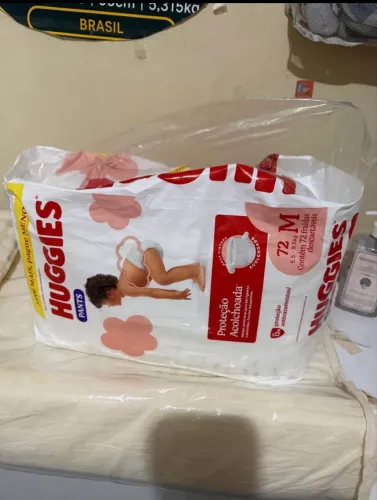 Fralda Huggies pants M