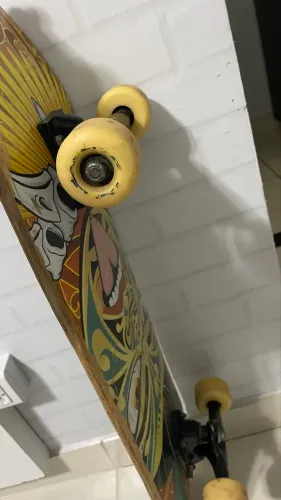 Skate roda de borracha