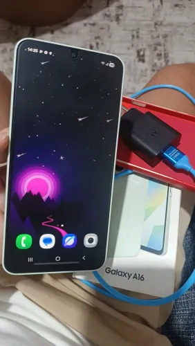 Vendo Samsung A16 todo original e completo leia