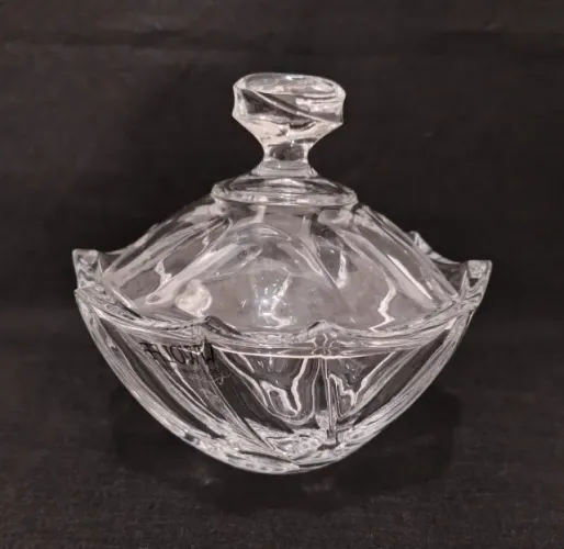 Potiche Pote Bombonier Cristal de Chumbo Wolff