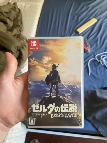 Zelda: Breath of the Wild de Nintendo switch, em japonês (funciona em todas as línguas)