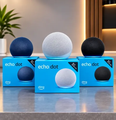 Echo Dot Alexa 5ª Geração, Lacrado.