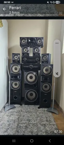Home Theater Sony Muteki 7.2 Canais HTDDW7600