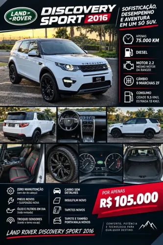 Land Rover Discovery Sport SE 2.2 4X4 Diesel Aut. 2016