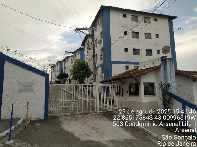 Oferta da Caixa Apartamento no Arsenal, Sao Goncalo - RJ, Apto 101, 2 quartos, 47,34m² |
