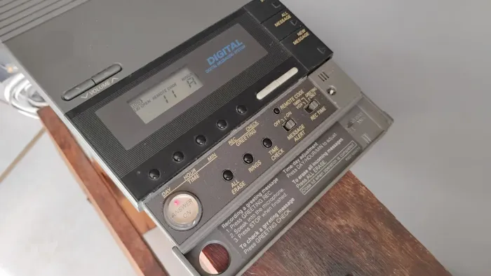 Secretaria Eletrônica Panasonic Vintage Raridade !!