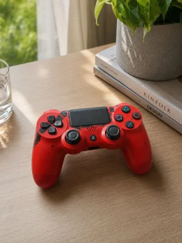 Controle PS4 DualShock 4 Vermelho