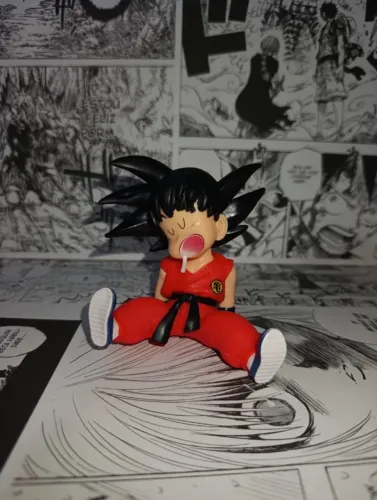 OPORTUNIDADE | Action Figure Son Goku Dormindo Dragon Ball
