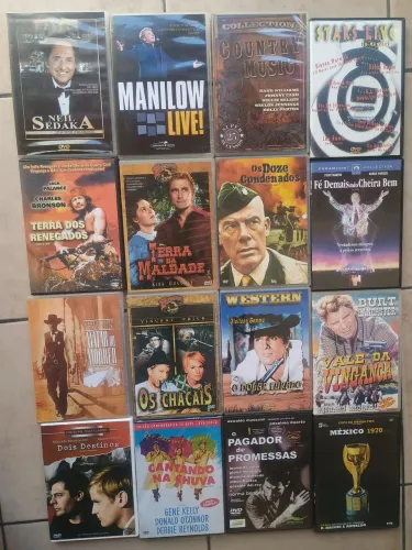 Lote de dvds originais