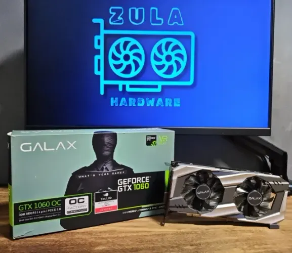 Placa de Video Galax GTX 1060 3GB GDDR5 192bits  OC Edition