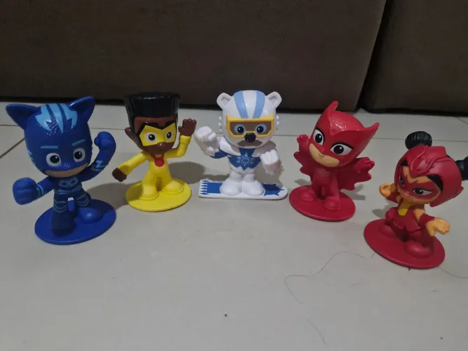 Brinquedos Pj Mask miniaturas lote