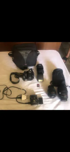 Camera Nikon D5000 Conjunto