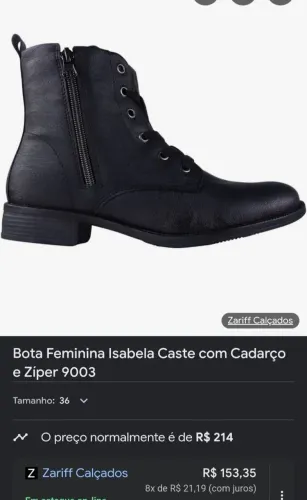 Vendo Botinha Isabela castelino ( NOVA )