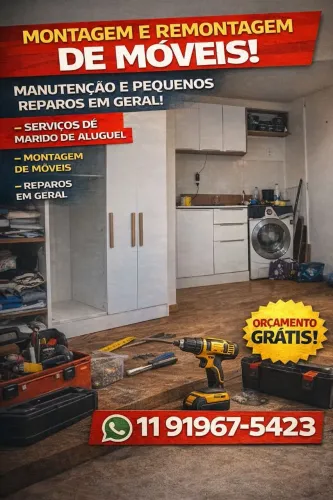 ? PRECISANDO MONTAR OU ARRUMAR SUA CASA?