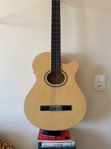 Violão Giannini Eletrico Nylon Gnf-1D Ceq Ns