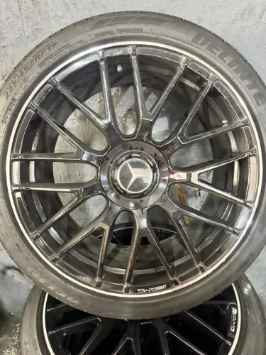 rodas aro 19 pneu Ran Flet 225/45