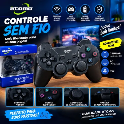 Controle remoto sem fio