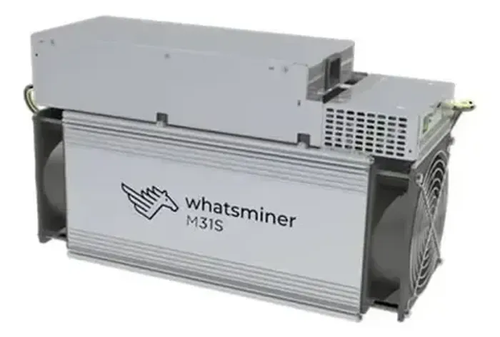 Whatsminer M31S 82TH sem a fonte