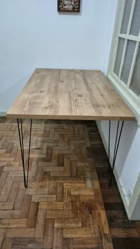 Mesa Jantar 6 Lugares + 2 Unidades Cadeira Allegra