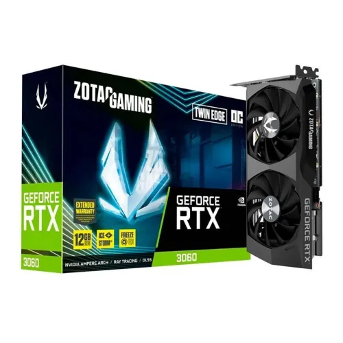 Placa de Video Zotac GeForce RTX 3060 Twin Edge OC 12GB