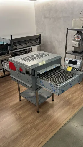 Forno de esteira 50cm modelo híbrido gás/elétrico 380v