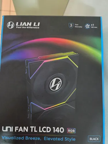 Uni Fan TL LCD 140 RGB LIAN LI