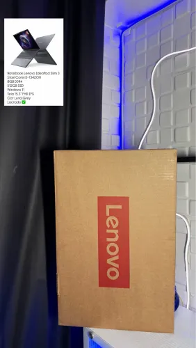 Notebook Lenovo IdeaPad Slim 3 512/8 Lacrado