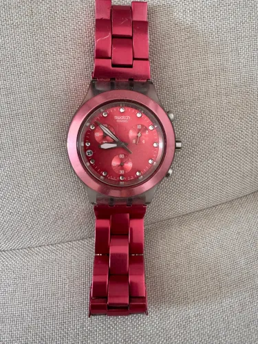 Relógio usado swatch