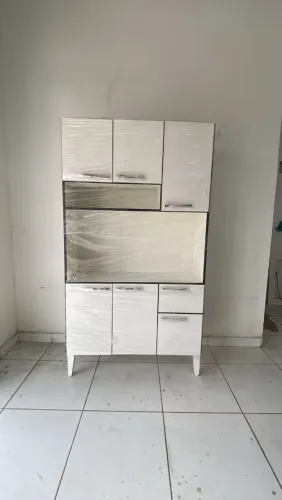 Armário de cozinha 100% MDF de fábrica Fazemos entrega