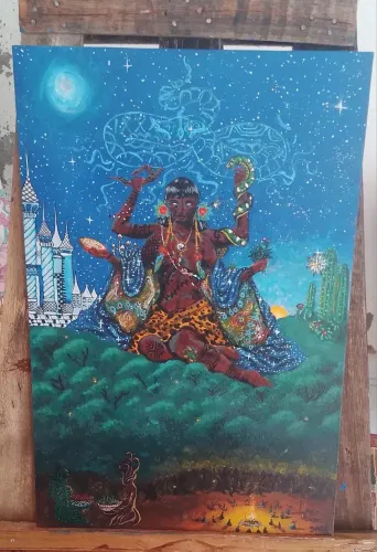 Quadro feito totalmente a mão