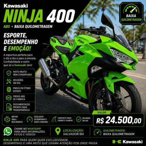 Kawasaki Ninja 400 -